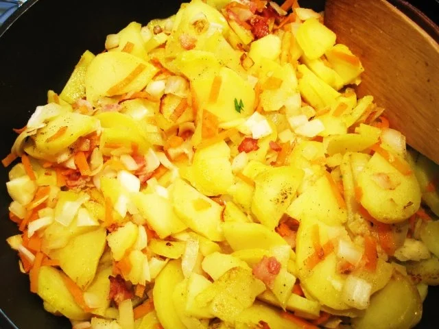 Kartoffel-Geröstel ... - Rezept - Bild Nr. 7