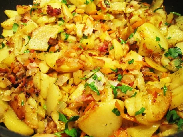 Kartoffel-Geröstel ... - Rezept - Bild Nr. 8