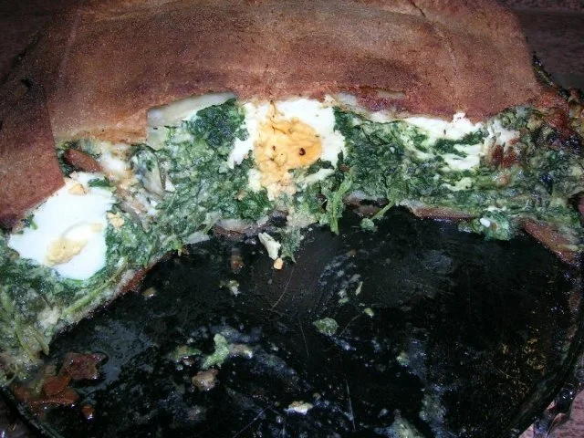 Rezept: Torta Pasqualina - eine italienische, österliche Spinattorte Bild Nr. 3 Torta Pasqualina - eine italienische, österliche Spinattorte - Rezept - Bild Nr. 3
