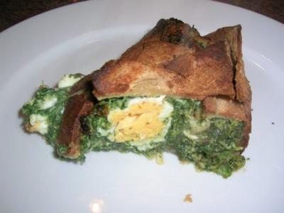 Rezept: Torta Pasqualina - eine italienische, österliche Spinattorte Torta Pasqualina - eine italienische, österliche Spinattorte - Rezept