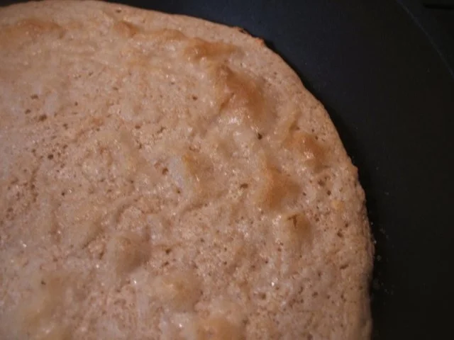 Vollkost: Monarchen-Quatsch, dunkel mit Apfel-Cranberry-Kompott - Rezept - Bild Nr. 3