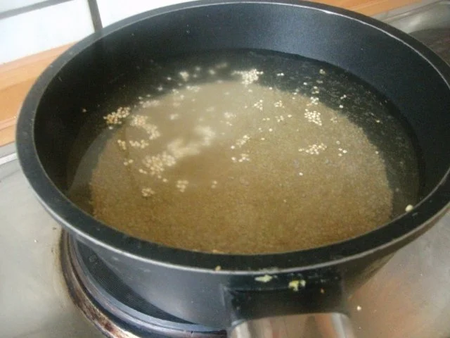 Rezept: Hühnergemüseeintopf mit Quinoa Bild Nr. 3 Hühnergemüseeintopf mit Quinoa - Rezept - Bild Nr. 3