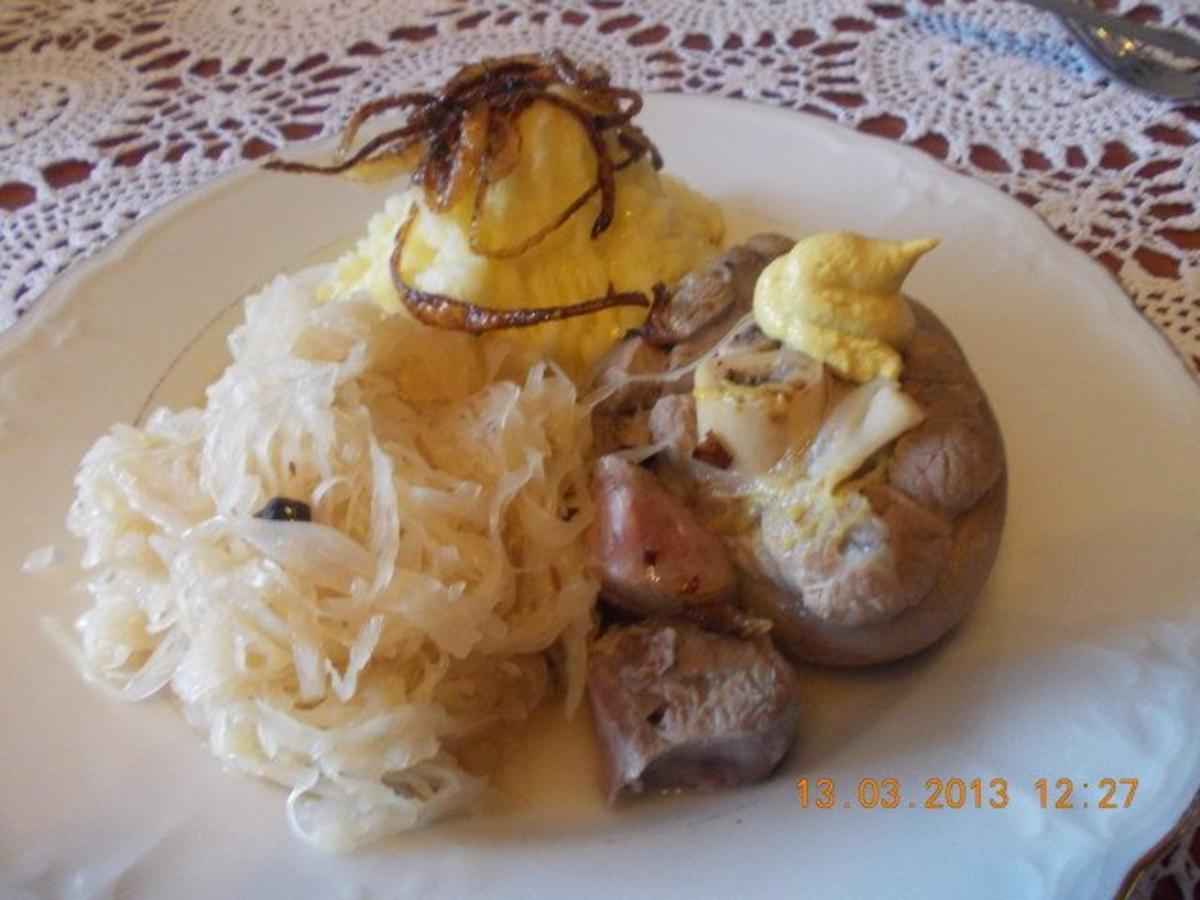 Sauerkraut und Eisbein - Rezept - Bild Nr. 2