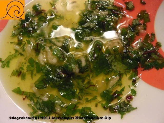Sauerampfer-Zitronenmelisse "SaZi (c)" Dip à la Gedoc - Rezept - Bild Nr. 5