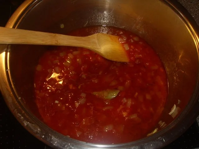 Rezept: Pasta mit roter Linsensosse Bild Nr. 3 Pasta mit roter Linsensosse - Rezept - Bild Nr. 3