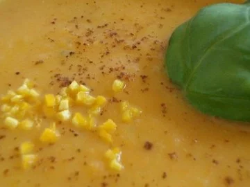 fruchtige Möhrencremesuppe mit Ingwer - Rezept
