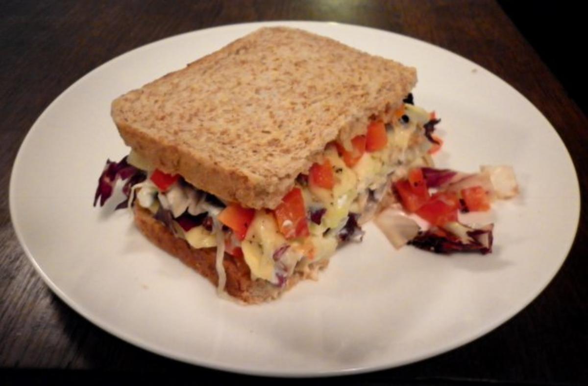 Überfülltes Sandwich - Rezept