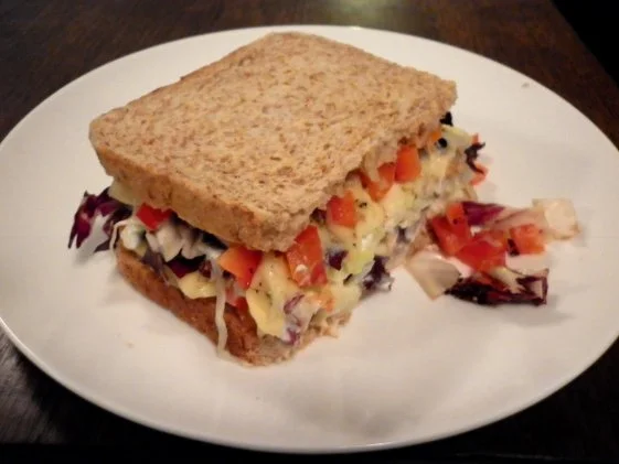 Rezept: Überfülltes Sandwich Überfülltes Sandwich - Rezept