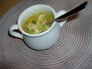 Rahmsuppe mit Zucchini und Staudensellerie - Rezept