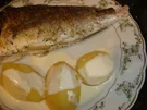 Rezept: Dorade aus dem Backofen mit Zitronensauce Dorade aus dem Backofen mit Zitronensauce - Rezept