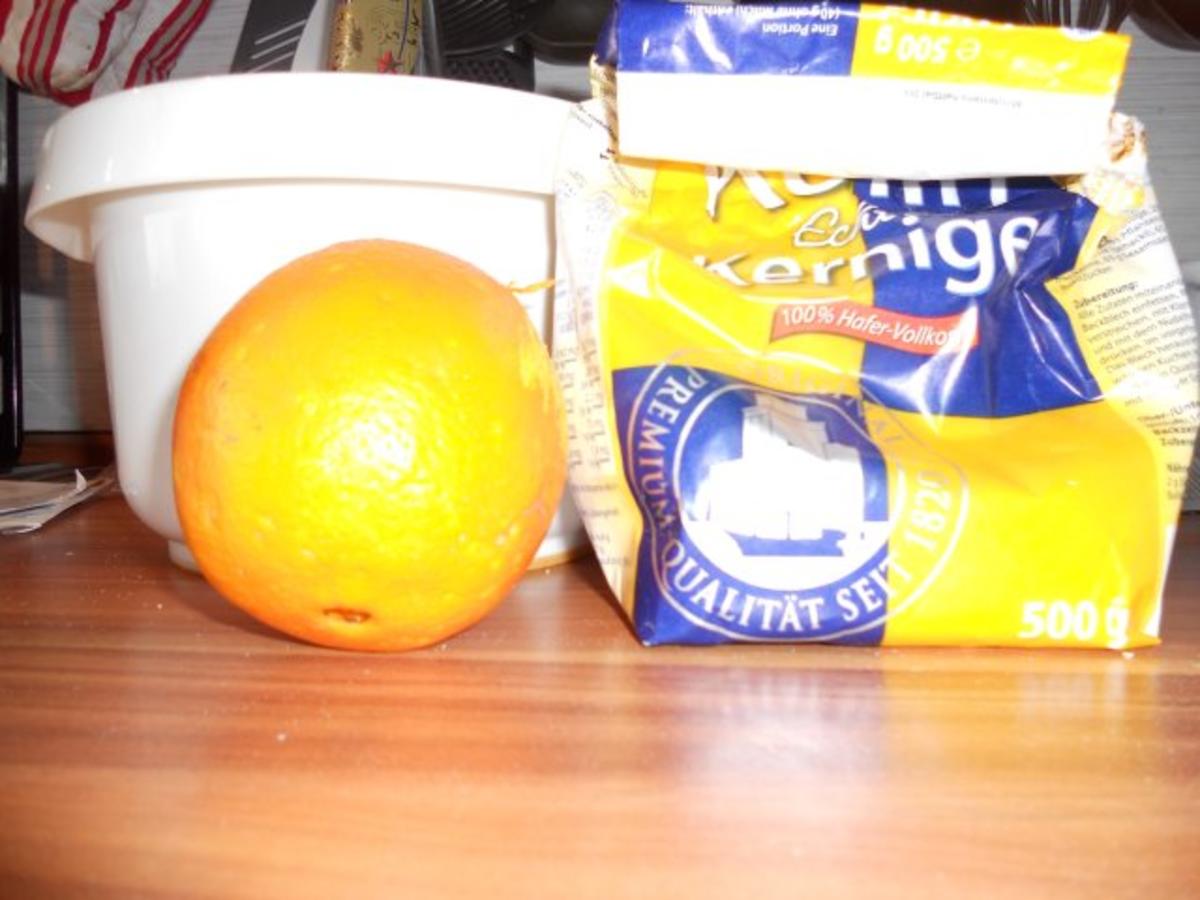 Orangen-Haferflocken-Plätzchen - Rezept - Bild Nr. 2