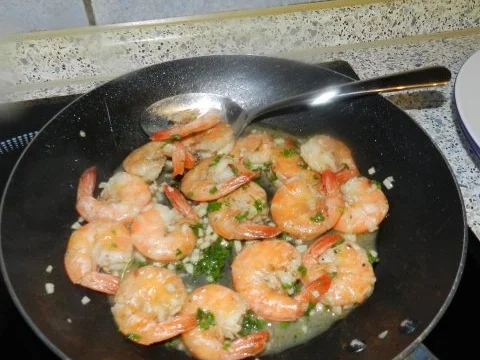 Heikes Kabeljau mit Garnelen - Rezept - Bild Nr. 3