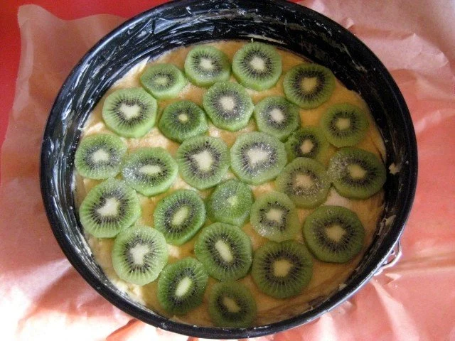 Kiwikuchen mit Butter-Mandel-Guss - Rezept - Bild Nr. 8