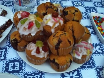 Fantakuchen - Grundrezept für 1 Blech oder 24 Muffins - Rezept