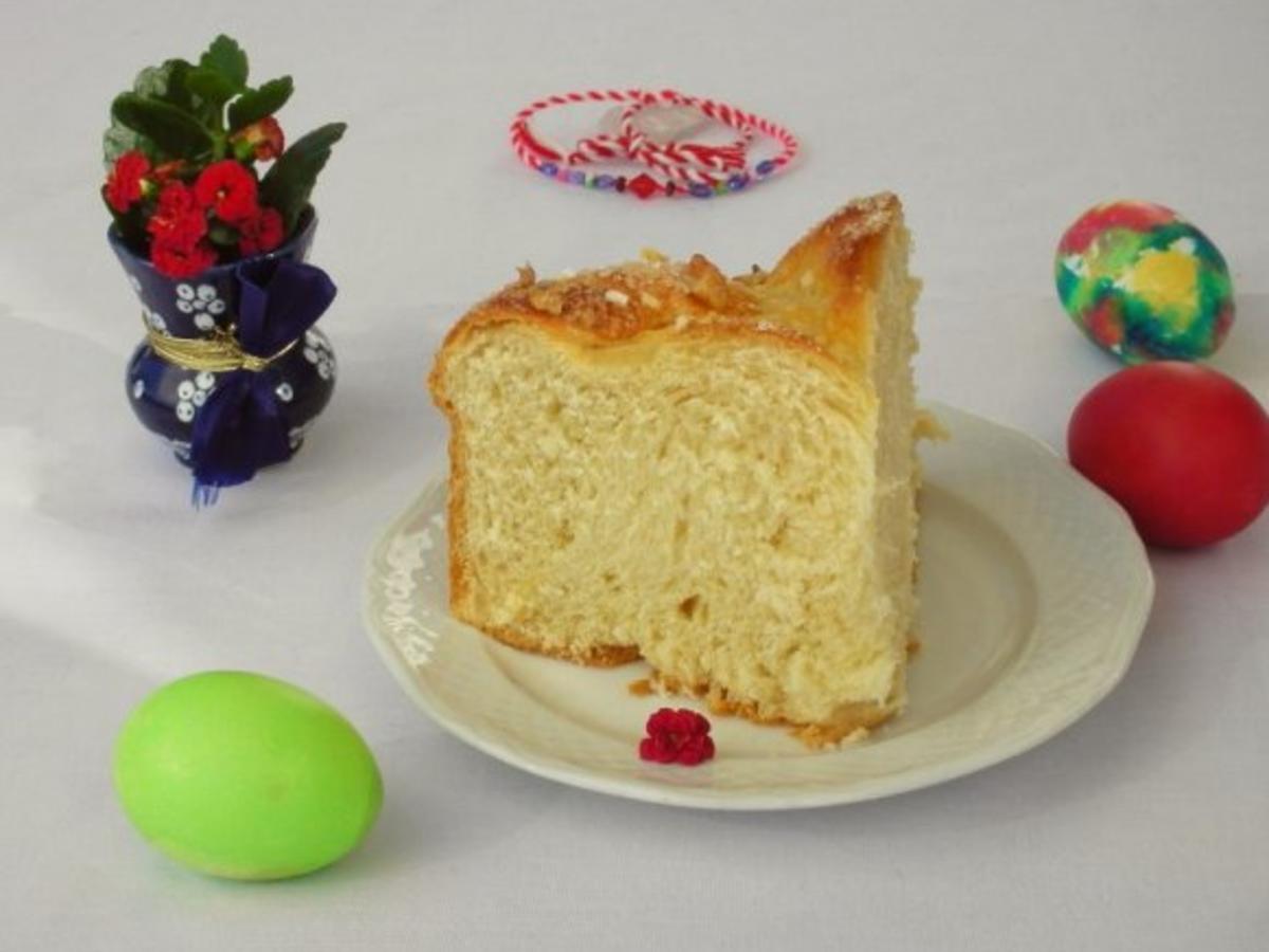 Süßes bulgarisches Osterbrot Kusunak - einfach - von Noriana