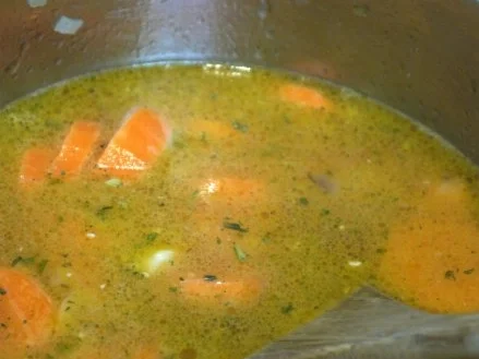 Spaghetti mit Möhren-Basilikum-Sauce - Rezept - Bild Nr. 8