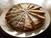 Focaccia di mandorla ... kleine Mandeltorte - Rezept