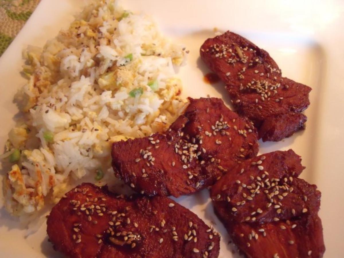Teriyaki Huhn und Eierreis - einfach - von Sri_Devi