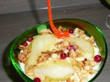 Salat der Saison, Kammrollbraten mit Zwiebelfüllung , Nudeln & Überraschungsdessert - Rezept - Bild Nr. 14