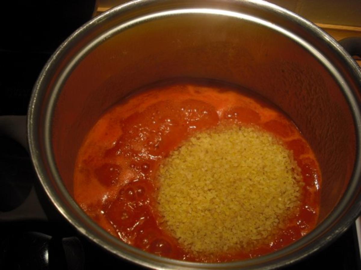 Feuriger Tomaten-Bulgur-Salat - Rezept mit Bild - kochbar.de