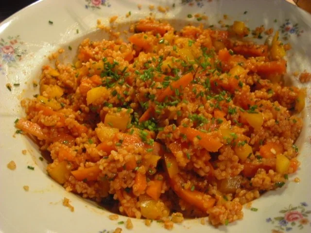 Rezept: Feuriger Tomaten-Bulgur-Salat Bild Nr. 8 Feuriger Tomaten-Bulgur-Salat - Rezept - Bild Nr. 8