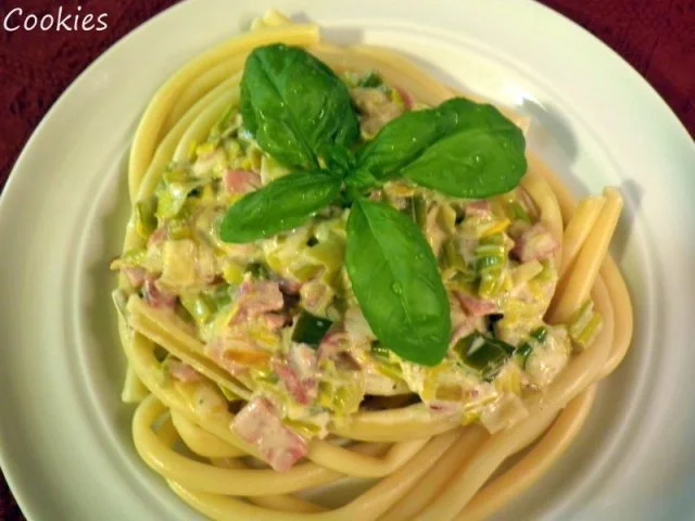 Cremige Schinken - Lauch - Soße - Rezept - Bild Nr. 3