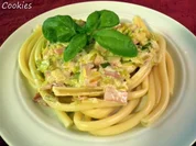 Cremige Schinken - Lauch - Soße - Rezept