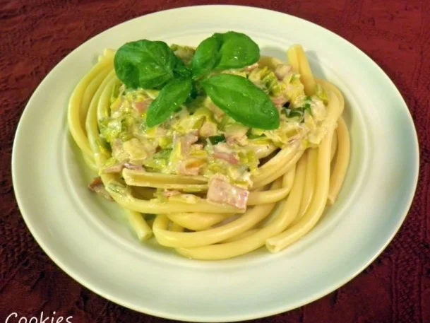 Cremige Schinken - Lauch - Soße - Rezept - Bild Nr. 2