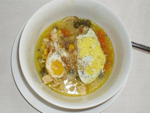 Rezept: Süppchen von der Heedfelder Wachtel Süppchen von der Heedfelder Wachtel - Rezept