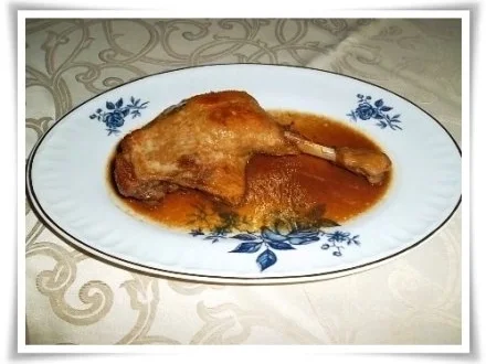 Zarte Gänsekeule mit Gemüse geschmort - Rezept - Bild Nr. 15