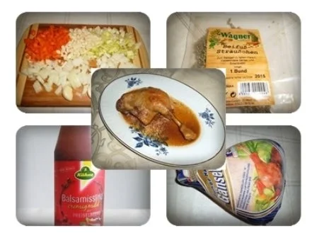 Zarte Gänsekeule mit Gemüse geschmort - Rezept - Bild Nr. 14