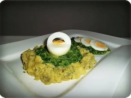 Eikörbchen auf Spinat und Kartoffelbett - Rezept - Bild Nr. 14