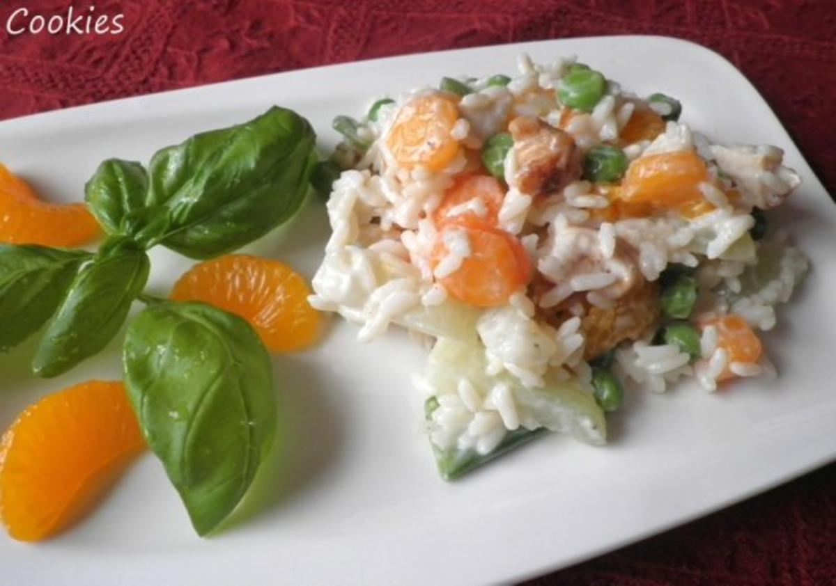 Fruchtig - bunter Reissalat - Rezept mit Bild - kochbar.de
