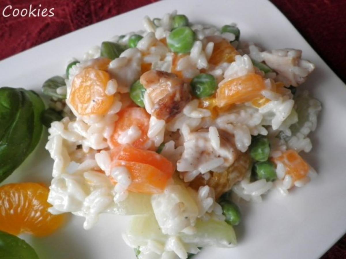 Fruchtig - bunter Reissalat - Rezept