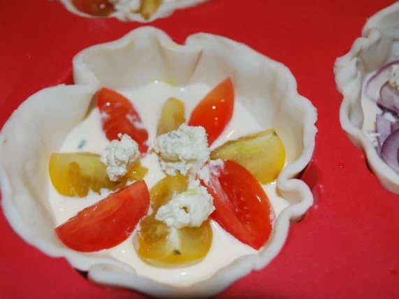 Kirschtomaten-Tarteletts - Rezept - Bild Nr. 3