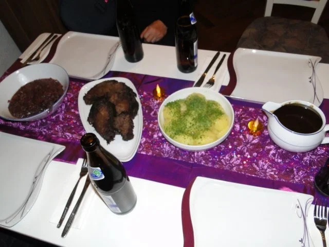 Sauerbraten selber eingelegt auf ausdrücklichem Wunsch diesmal keine Rosinen - Rezept