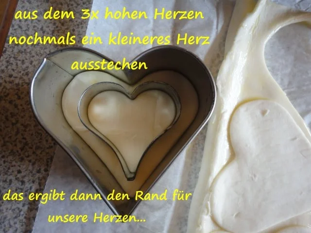 Rezept: Blätterteig Herzen mit Erdbeeren Bild Nr. 6 Blätterteig Herzen mit Erdbeeren - Rezept - Bild Nr. 6