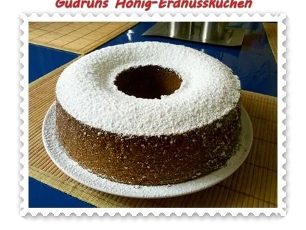 Kuchen: Honig-Erdnusskuchen - Rezept - Bild Nr. 2