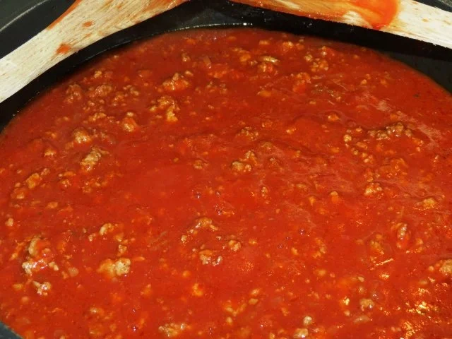 Rezept: sisserl's - Nudelauflauf Bolognaiser Art Bild Nr. 2 sisserl's - Nudelauflauf Bolognaiser Art - Rezept - Bild Nr. 2