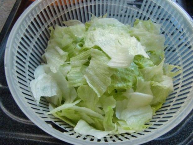 abnehmen mit salat und wasser