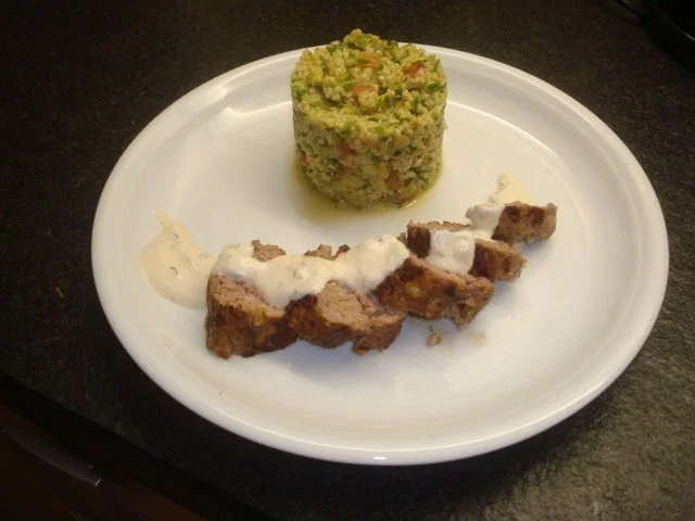 Lammfleisch-Köfte mit Tabbouleh - Rezept