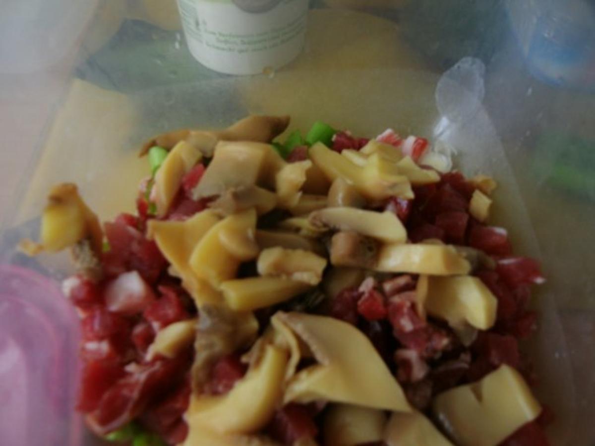 Salami Schinken Baguett köstlich belegt und überbacken - einfach - 287 ...