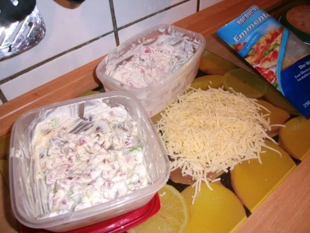 Salami-Schinken Baguett-köstlich belegt und überbacken - Rezept - Bild Nr. 8