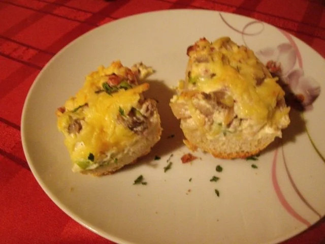 Salami-Schinken Baguett-köstlich belegt und überbacken - Rezept - Bild Nr. 13