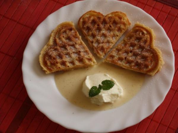 Mandel Waffeln - Rezept mit Bild - kochbar.de