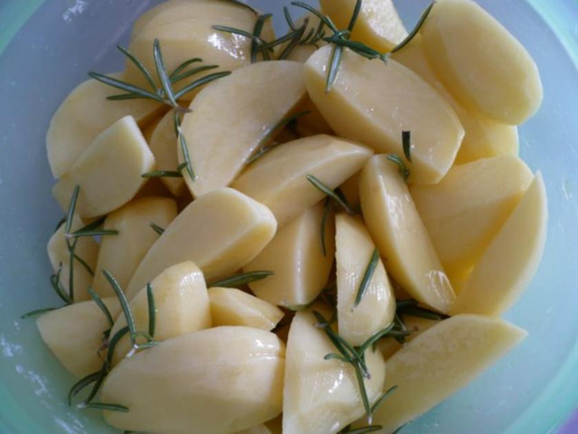 Putenunterkeule auf Kartoffeln - einfach - von rollimops