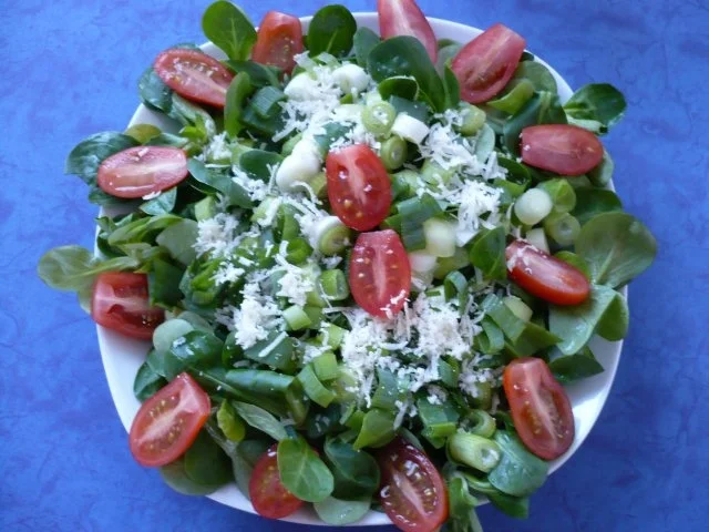 Feldsalat mit Thunfischdressig - Rezept - Bild Nr. 3