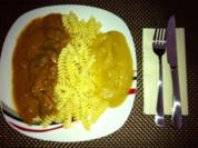 Pferdegulasch Brauhausart - Rezept