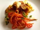 Möhrenspaghetti mit Bratkartoffeln - Rezept