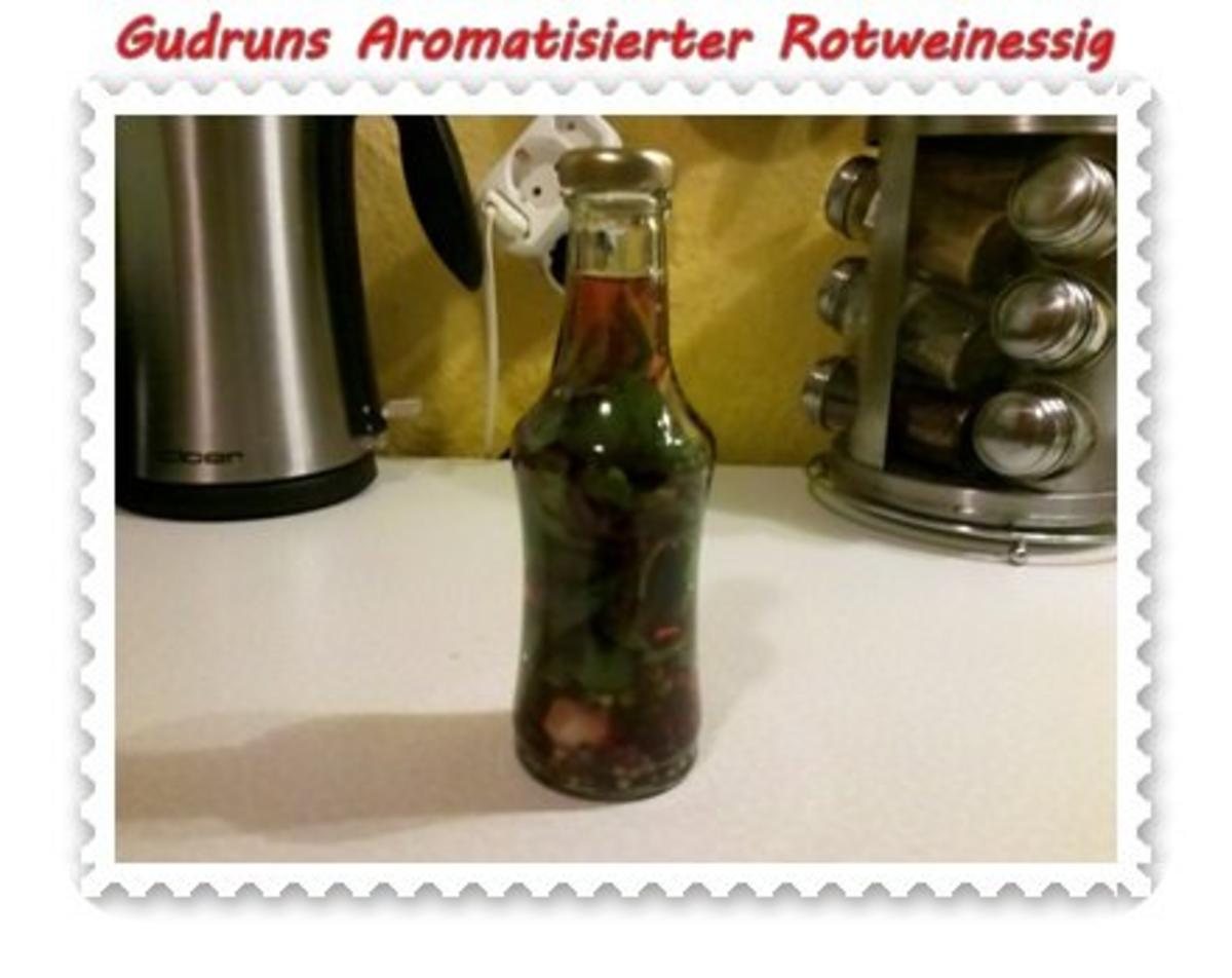 Essig: Aromatisierter Rotweinessig - Rezept - Bild Nr. 5